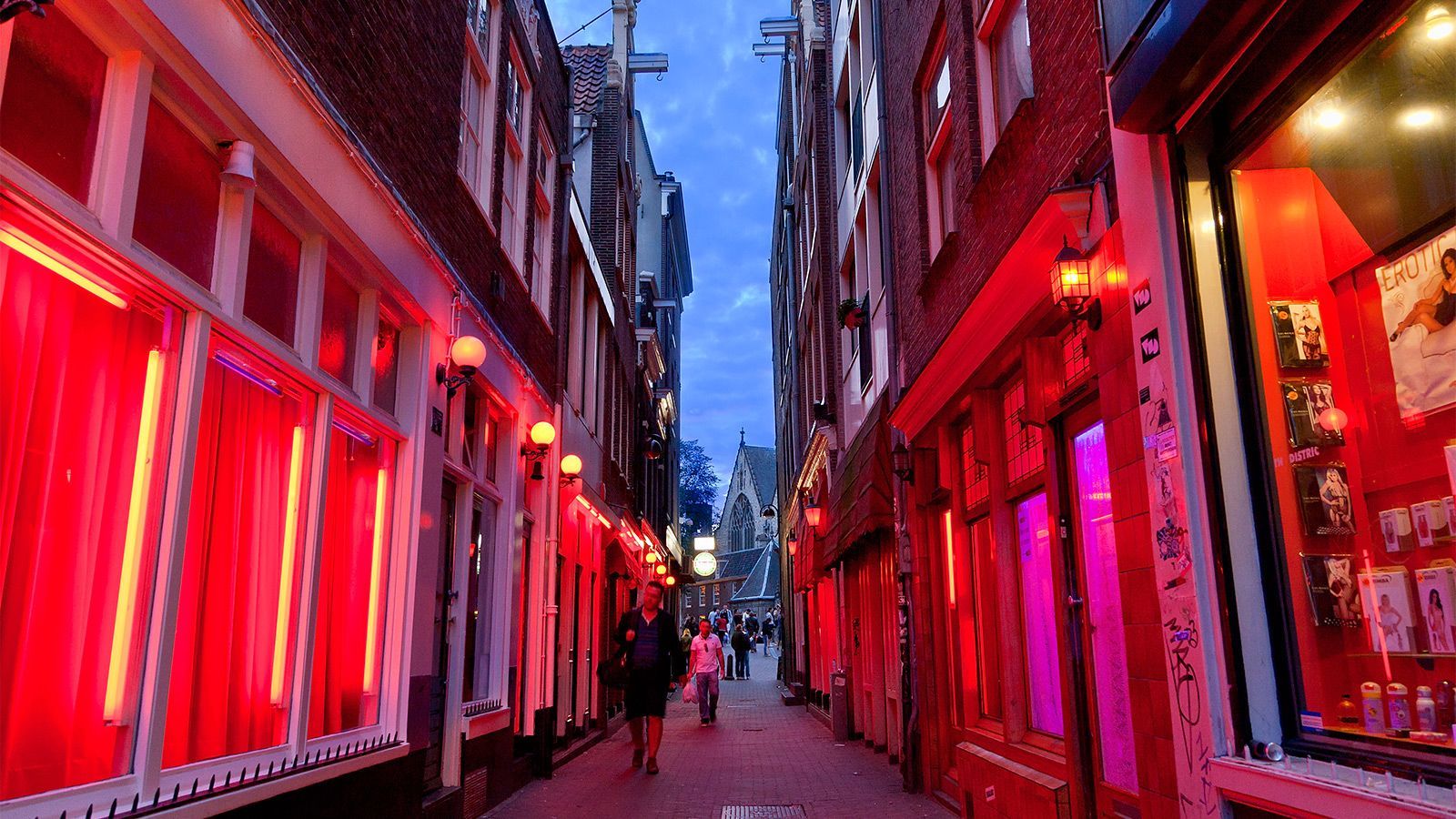 Amsterdam at night